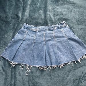 Mango skirt blue jean